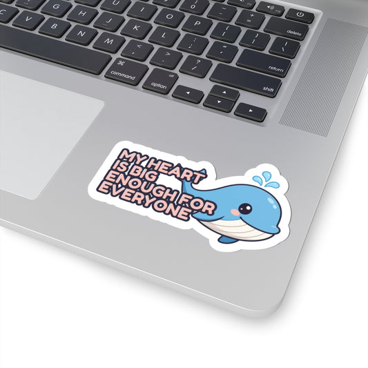 My Heart Is Big Enough For Everyone | Cute Whale