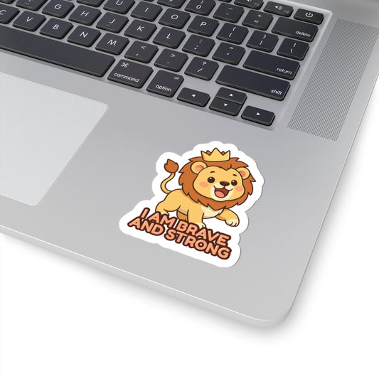 I Am Brave And Strong | Cute Lion