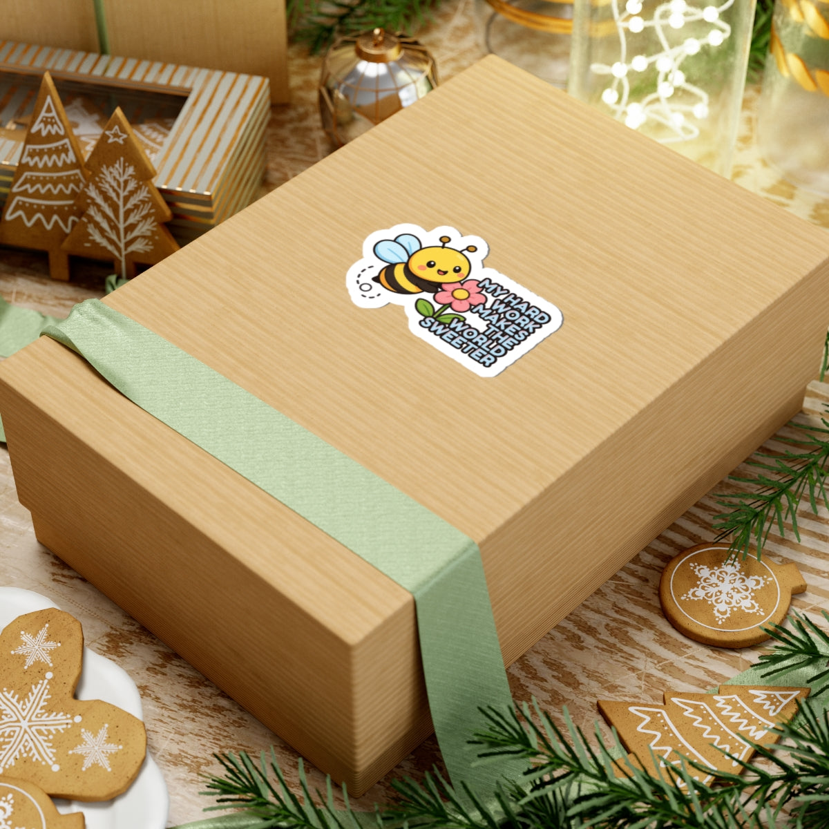My Hard Work Makes The World Sweeter | Cute Bee