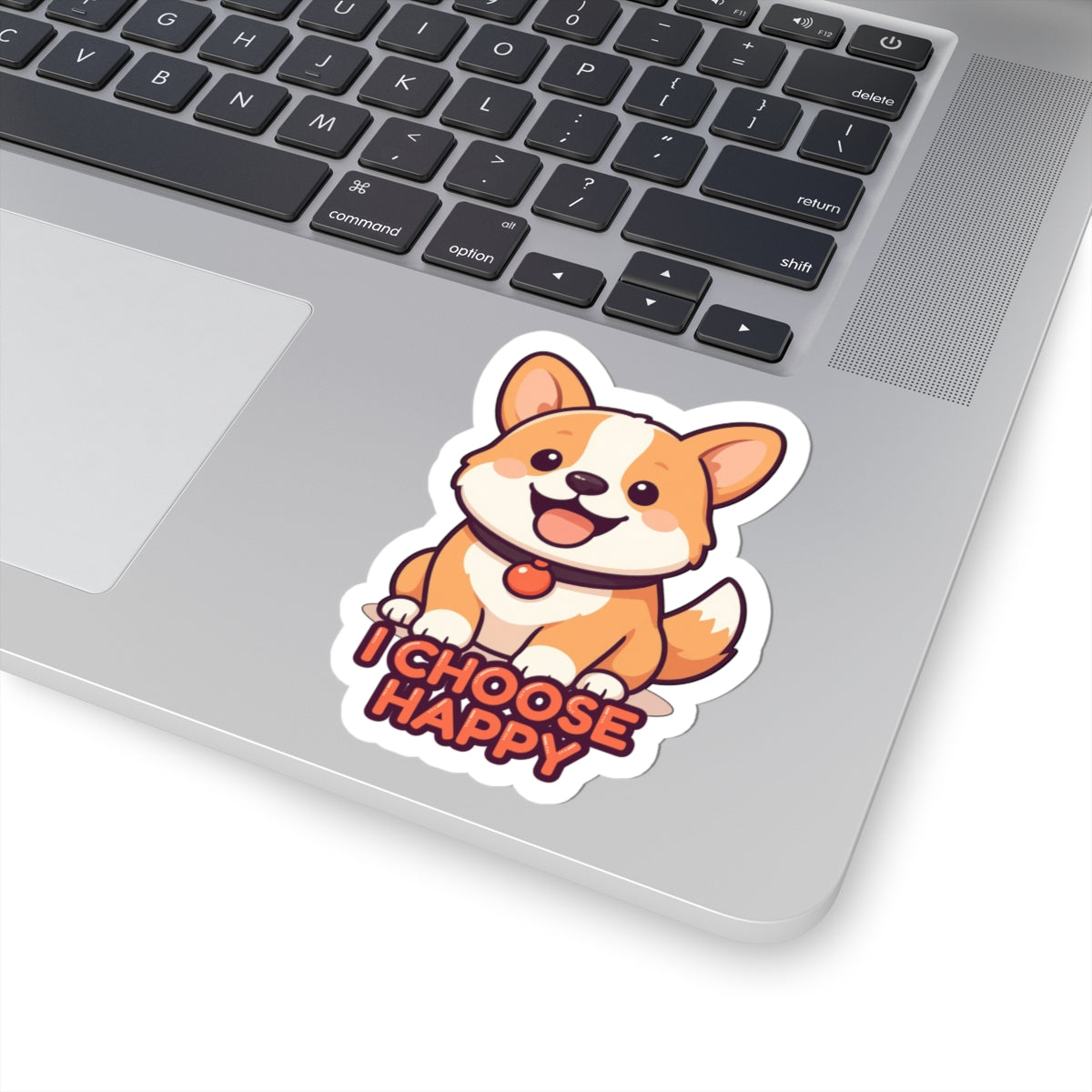 I Choose Happy | Cute Corgi