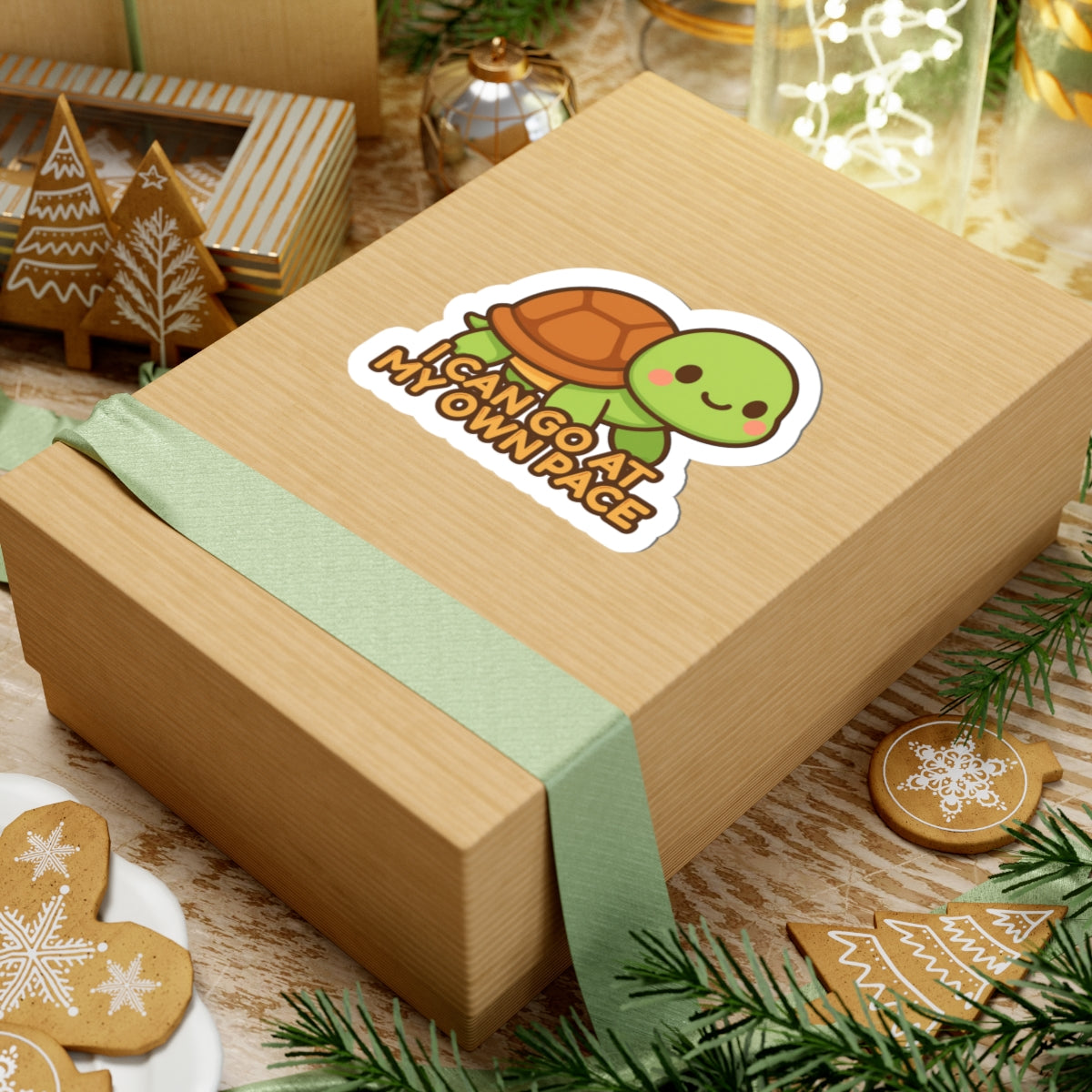 I Can Go At My Own Pace | Cute Turtle