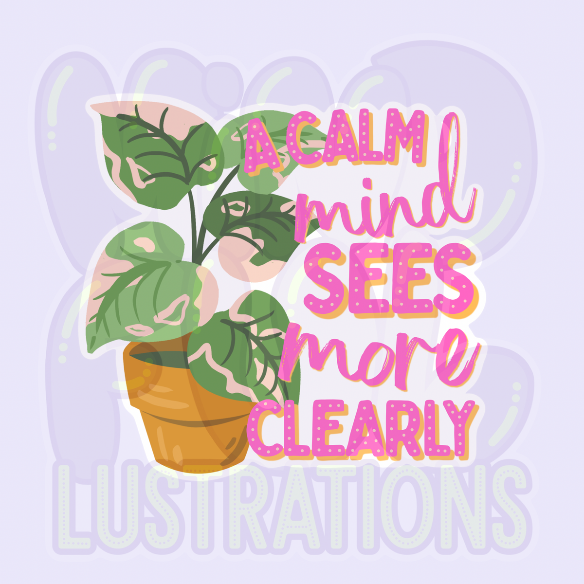 Calm Mind Sees More Clearly