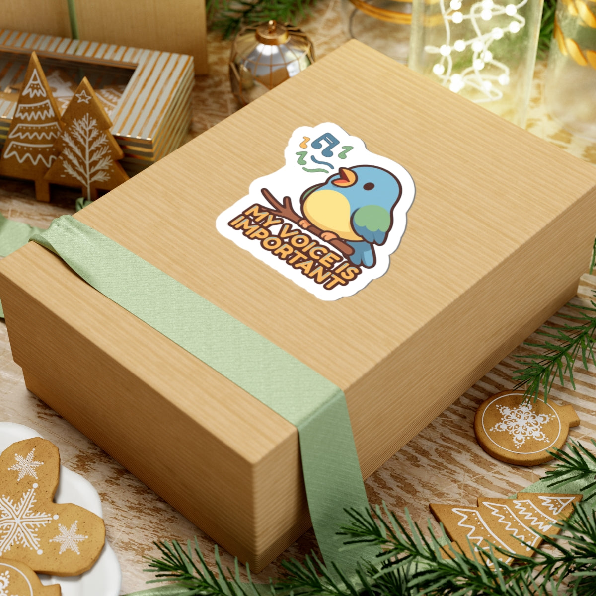 My Voice Is Important | Cute Bird